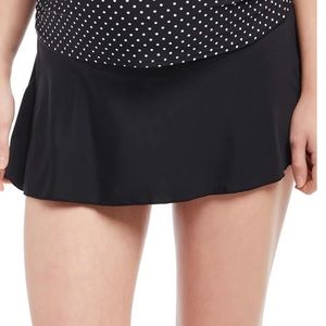 2x10 Motherhood Maternity Swim Bottom Skirt size M